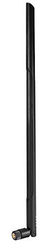 N/A WiFi Antenna 15dBi High Gain 2400-2500MHz RP-SMA Macho Conector 450 mm Longitud Compatible con Bluetooth/Zigbee Antenna Black