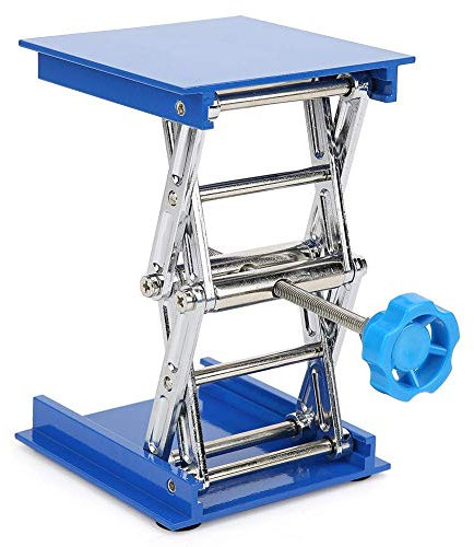 Dpofirs Aluminiumoxid-Höhenplattform für Laboratorien, Einstellbarer Höhenständer zur Höhenverstellung von Versuchsinstrumenten, langlebiger Aufzug für Versuche