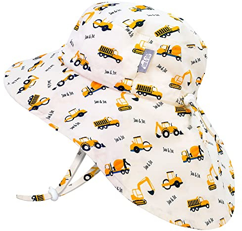 Jan & Jul Xplorer Solhatt i bomull för pojkar (baby, småbarn, barn), 0-6 Months