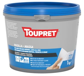 Toupret Masilla Lista Al Uso De Secado Rápido 1 Kg