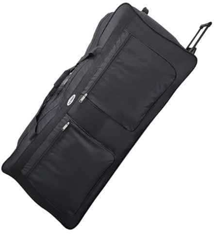 Reisetasche mit Rollen – XXL-Tasche – 100 cm lang – Rolltasche 164 l – große Reisetasche mit Rollen Lilosac (SCHWARZ 1)