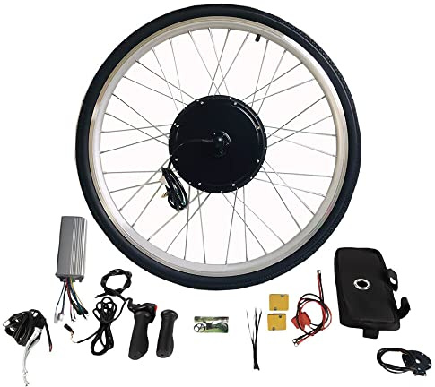 DSYOGX 36V Ebike Hinterrad Umbausatz Elektro-Fahrrad Motor LCD Kit 28 Zoll Elektrofahrrad Umbausatz Ebike Conversion Kit, 500W