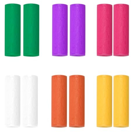 HonGien 12 Stücke Aligner Tablett Sitzer Chewies Geeignet Aligner Chompers für Zahnspangen Unsichtbare Zahnspange beißt (6 Farben)