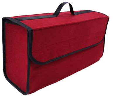 NFAHBAQA Auto Kofferraum Organizer für Nissan Qashqai J10 2008-2017, Kofferraumtasche aus Filz Faltbar rutschfest Auto Tasche Aufbewahrungsbox Zubehör,A