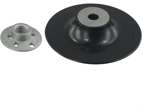 125mm Backing Pad Fibre Disc with For M14 Thread for Angle Grinders, Includes Secure Lock Nut