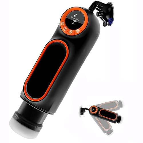 Masturbieren Für Männer Die Handfrei Solo Sex Sexspielzeug Mit 4 Saugen & 10 Vibration & 10 Teleskopfunktion & Wall Mounted, Hands Free Sex Toys Sexmaschine Elektrische Cup-Masturbatoren Taschenmuschi