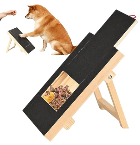 Almohadilla para Rascar Uñas De Perro,De Premios para Enriquecimiento | Tablero Rascador de Uñas para Perros,para Dormitorio Balcón Sala De Estar Jardín Razas Medianas Y