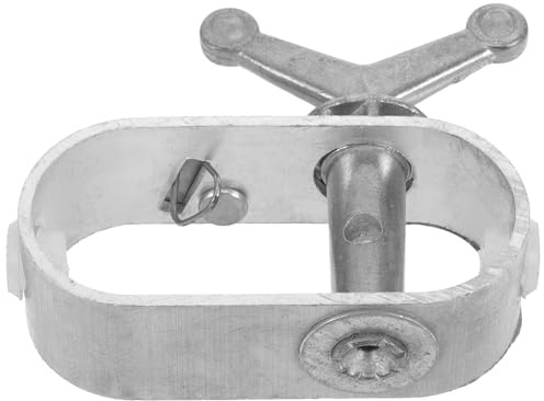 FOMIYES Tenditore di Filo in Acciaio per Impieghi Gravosi Cricchetto, Utensile Compatto per Tensione Cavi in Giardinaggio e Coperture Protettive, Resistente All’usura e Sicurezza Piante