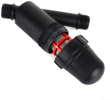 Besttoolifes Régulateur de pression et kit de filtre pour systèmes d'irrigation goutte à goutte — Raccord de tuyau d'arrosage de 1,9 cm, clapet anti-retour intégré, raccord en métal pour extérieur