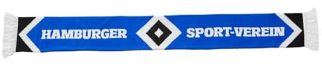 HSV Hamburger SV Fan Schal - Fußball Jaquard Schal Raute Pur
