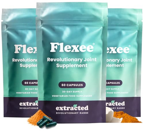 Extracted Flexee Joint Care Supplements for Women & Men, 180 Capsules