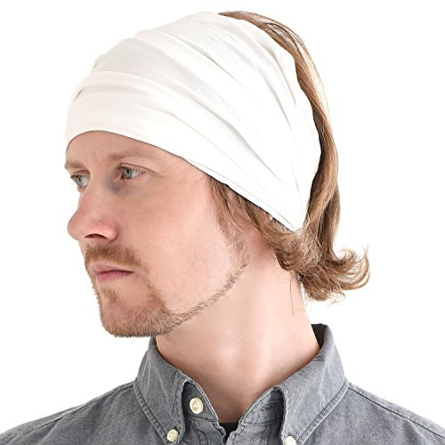 CHARM Stirnband Herren Bandana & Damen Kopftuch | Herren Hair Band, Headband Men, Frauen Haartuch, Piraten Haarband für Männer, Sport