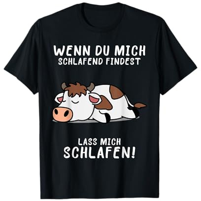 Pigiama da notte con mucca, regalo Maglietta