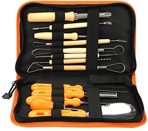 Kürbis Schnitzset, Halloween Schnitzmesser, Schnitzmesser Manuelle Sculpt Halloween Kürbis Schnitzmesser Werkzeuge Set für Halloween