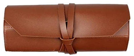 HINAA Leder-Werkzeug-Rolltasche | Werkzeugtaschen zum Aufrollen für die Arbeit | Aufbewahrungstasche Organizer Mehrzweckrolle Organizer Vintage Werkzeug Schraubenschlüssel Rolle