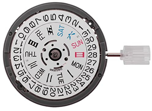 Frefgikty Movimiento automático del reloj de las piezas del reloj mecánico del movimiento NH36 del movimiento del reloj de reemplazo del accesorio