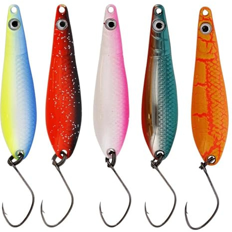 Kinetic YAMAME Multipack Spoon 2 3,5 g – 5-pack öringspoon öringblinkers