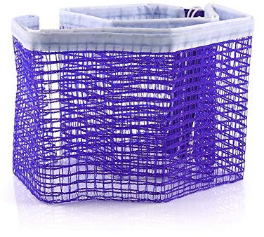 Tennisnetz, 22 × 15 × 4, Blau, 1,72 M, Tragbares Nylon-Tischtennisnetz, Ersatz für Indoor- und Outdoor-Sportarten