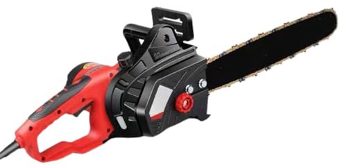 Sega a catena elettrica, 2800 W, 220 V, potente motosega con guida a catena da 41 cm, velocità della catena 650 m/min, tensione senza attrezzi, motosega elettrica (A)