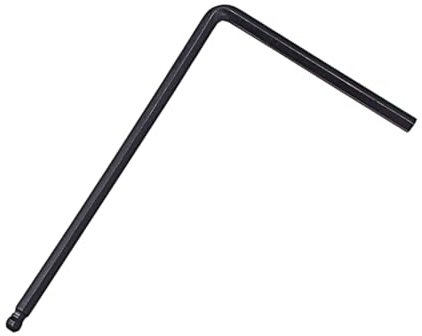 BESTonZON Gitarren Stabschlüssel 5mm Ball End Metall Halsstabschlüssel Einstellwerkzeug Für E-gitarre Und E-bass Langlebiger Truss Rod Schraubenschlüssel