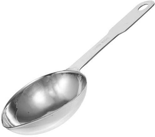 Toyvian Cucchiaio Dosatore in Acciaio Inox 1/3 Cup per Misurazione Ingredienti Liquidi e Secchi Cucchiaino in Metallo per Cucina Adatto per Spezie Tè Zucchero e Uso Domestico