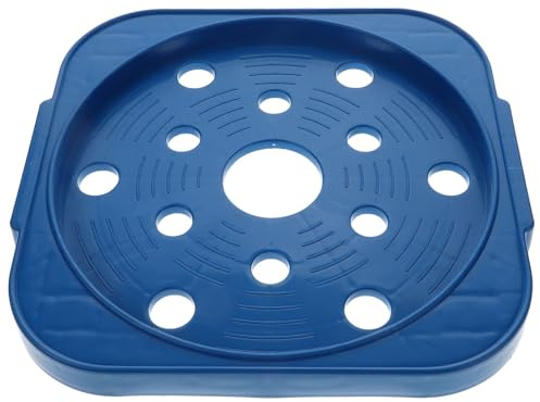 Toddmomy Support pour Bouteille de Gaz à roulettes Plateau Ventilé, Structure en Maille, Maniable et Stable, Cuisine et Stockage Domestique