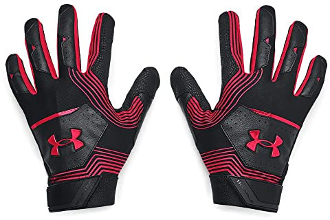 Under Armour Herren Clean Up 21 Handschuhe für kaltes Wetter, Schwarz (002) / Rot, Medium
