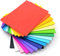 60 Blatt Buntpapier DIN A4 230g /m² I zum Basteln und Gestalten I Basteln stabiler kreativ Tonkarton Fotokarton I DIY buntes Tonpapier I Bastelkarton