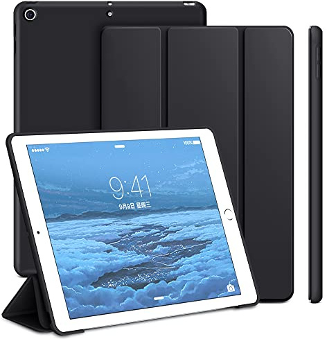 ProtUTab iPad 10.2 Case, Auto Wake & Sleep iPad 9th Generation, Slim Triple Stand Case for iPad 8th Generation (2020) & 7th Generation