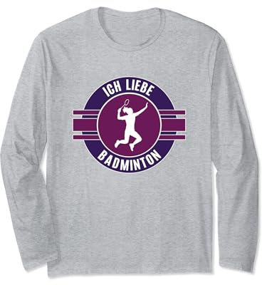 Bestes Badmintonteam Beste Spielerin Badminton Team Langarmshirt