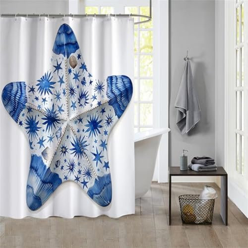 Duschvorhang Pattern 180x200cm Beschwerter Saum Wasserdicht Duschvorhänge Waschbar Polyester Stoff Shower Curtains Mit Ösen Duschvorhangringe Bad Curtain Badewanne Badezimmer Vorhang Gardinen 940