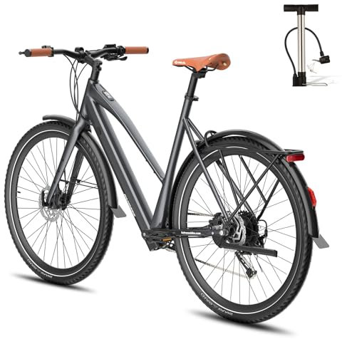 Fafrees 2025 700W E Bike Damen 36V 360Wh Akku [ Offiziell ] Ebike Herren 250W, Elektrofahrrad Erwachsene 25km/h, Elektro Fahrrad 100KM, E Mountainbike MTB 150kg, E Pedelec 700 * 42C, E Citybike 40N.m