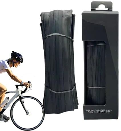 Moreeulsi Pour pneus de vélo – Pneu pliable 700 x 28c pour course sur route, pneu pliable ultra léger avec protection anti-crevaison pour sports de plein air, ville, adolescents, femmes, hommes