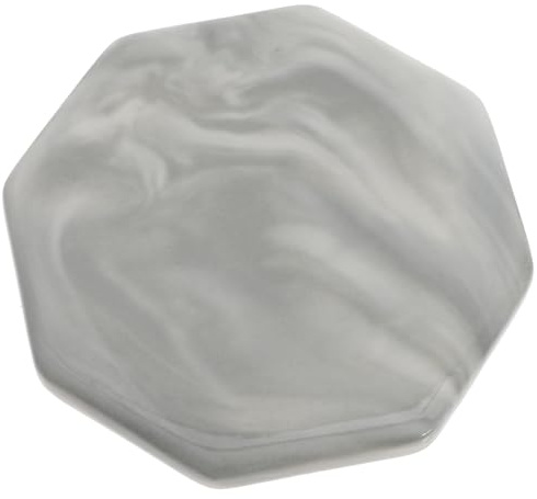 ABOOFAN Plaque de Support Céramique à Motif Marbré pour Cachet de Cire Résistante Chaleur Antidérapante pour Tampon Cachet Cire et Protection de Surface Accessoire Maison