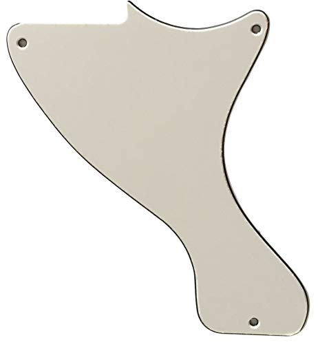 Passend für LP Jr. Les Paul Junior Style Gitarren-Pickguard (3-lagig, weiß)