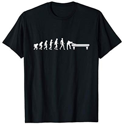 Snooker evolution - billiards pool snooker player gift T-Shirt