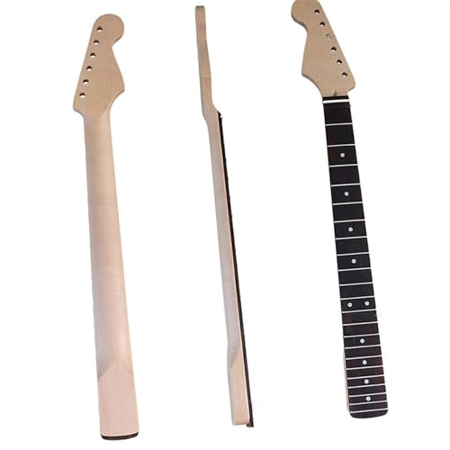 DIY gitarrenhals Linkshänder Hals Elektrische Gitarre Backhanded Griff Palisander Griffbrett 22 Bünde Ahorn Matt Gitarre Zubehör DIY