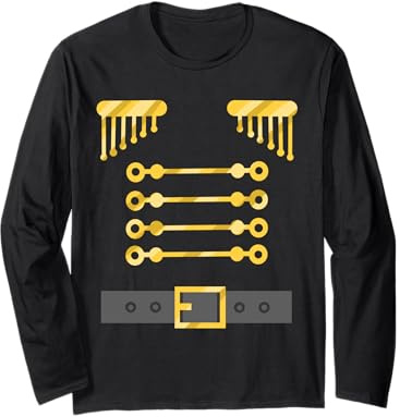 Costume de soldat Casse-noisette de Noël pour hommes, garçons et enfants Manche Longue