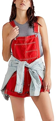 YILEEGOO Denim Jumpsuits for Women Straight Leg Stretch Jeans Dungarees Bib Overalls Regular Fit with Adjustable Straps