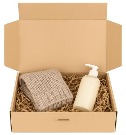 50x DHL Kleinpaket Faltschachtel 350x250x80mm für den Versand mit DHL & Post - Portooptimierte Kleinpaket Größe für kleine Waren - Versandschachteln (Innenmaß: 345x245x76mm)