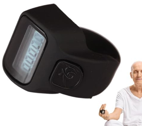 Générique Clucker Hand Clucker Counter Electronic Dinger Counter – Benutzerfreundlicher Clicker, tragbar, geringes Gewicht – Timer bei Laufzeit, Zahlenzähler