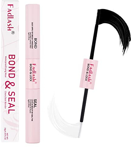 FADLASH Pegamento para Pestañas, para Extensiones Individuales y en Racimos, Sin Látex ni Parabenos, Ideal para Ojos Sensibles, Fácil de Aplicar