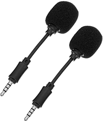 BESPORTBLE 2stücke Live- -mikrofon Mit Geräuschunterdrückung Tragbar Für Live-Gesang Professionelles Mikrofon Mit Omnidirektionalem Design Kompatibel Mit Computer Und Telefon Plug-and-Play-fu