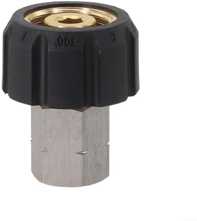 Für Hochdruckreiniger M22 12/14 mm weiblicher Anschlussadapter aus Edelstahl (M22 14)