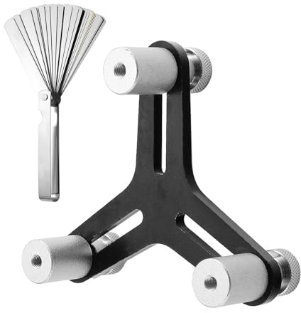 Fyrdyn Outil Pour Segments De Piston | Dispositif Multifonctionnel De Mesure D'écart Des Segments - Appareil de Mesure d'Alésage à Manipulation Sécurisée pour Tests de Compression sur ATV Tondeuse