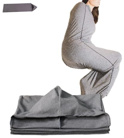 Compression Sleep Sack for Adults – Ultra-Lightweight Wearable Blanket for Stress & Anxiety Relief, Breathable Stretch Fabric Sleep Pod – Hug Pressure Therapy for Teens & Adults