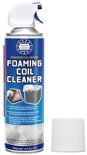 CPDUSTER AC Unit Cleaner Foam – HVAC Evaporator Coil and Condenser Cleaning, for Home House and Car Air Conditione 460g