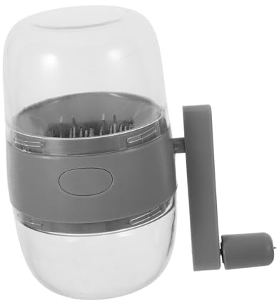 HIAKDOFT Picadora Manual para Frutos Secos y Trituradora Compacta con Manivela para Cocina Portátil para Nueces Jengibre y Semillas Ahorro de Espacio Uso Versátil Hogar y Exterior