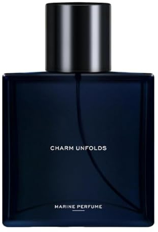 Perfume Para Hombre,Spray De EDT Amaderado Duradero - 50ml Fragancias En Capas Con Notas Cítricas,Para Cabello Ropa Masculina Uso Diario Bodas Día De San Valentín Cumpleaños