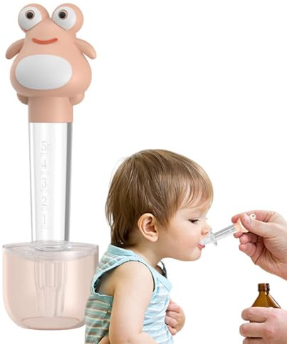 Seringue d'alimentation – Compte-gouttes pour liquide, échelle claire | AS Silicone Anti-Choke Huit Personnages Sortie Dessin Animé Mignon Démontage